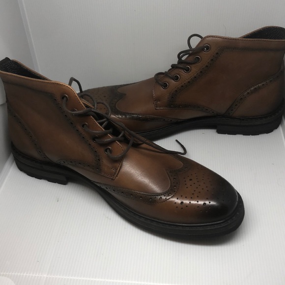 kenneth cole wingtip boots